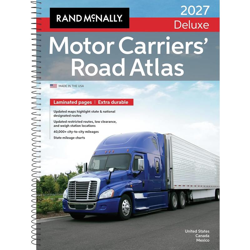 2027 Deluxe Motor Carriers' Road Atlas