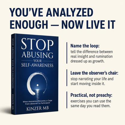 Stop Abusing Yourself Awareness Book