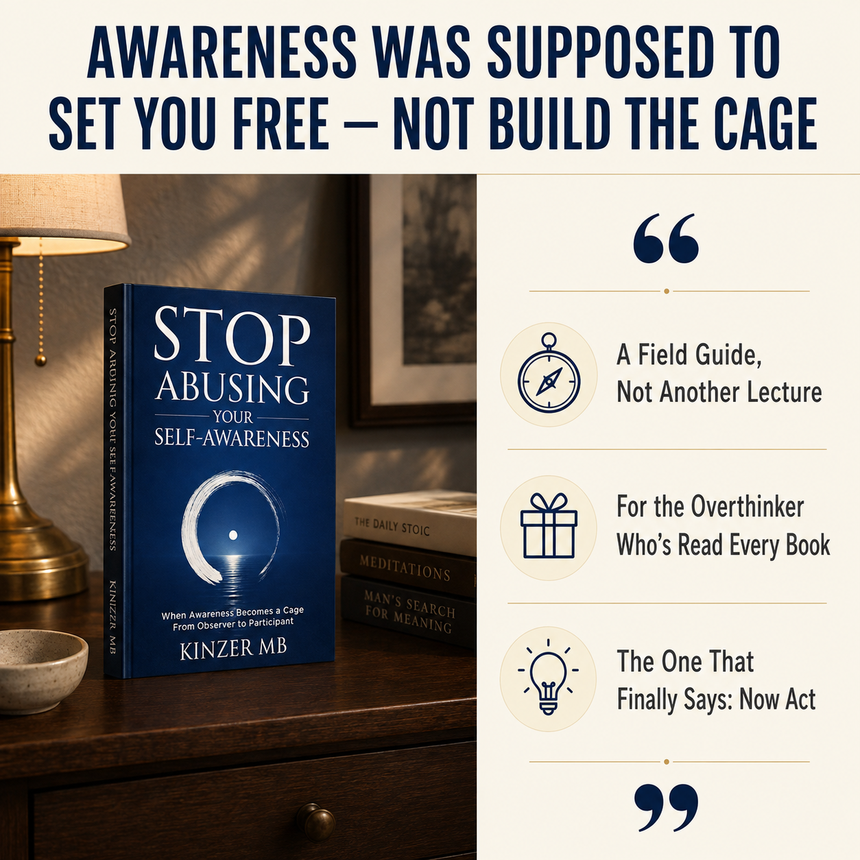 Stop Abusing Yourself Awareness Book